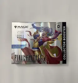 MTG Magic The Gathering TCG Final Fantasy Factory Sealed Collector Booster Omega - Image 1