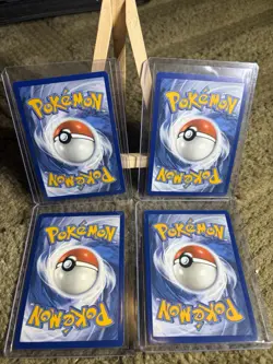 Pokemon TCG Paldean Fates 4-Card Full Art Holo Lot Feebas Alolan Dugtrio - Image 2