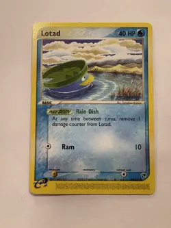 Pokemon Lotad Basic 66/100 EX Sandstorm Common Regular - Image 1