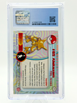 Pokemon TCG: Alakazam #65 Topps (1999) series 1 -2nd Print -Silver Foil -CGC 9.5 - Image 2