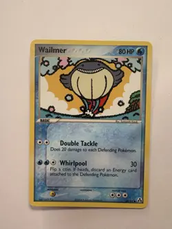 Pokemon Wailmer Basic 69/92 EX Legend Maker Common - Image 1