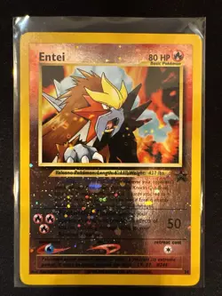 Pokemon TCG Entei Wizards Black Star Promos 34 Holo Promo Promo - Image 1