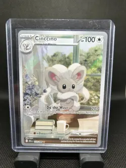 Cinccino Illustration Rare Mint 153/086 Black Bolt Pokemon - Image 1