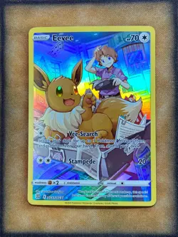Pokemon Eevee TG11/TG30 Brilliant Stars Trainer Gallery Ultra Rare Holo NM - Image 1