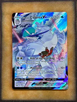 Pokemon Ice Rider Calyrex VMax TG15/TG30 Astral Radiance Ultra Rare Holo NM - Image 1