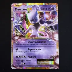 Mewtwo EX 52/108 Holo EX Rare Evolutions Pokemon Near Mint - Image 1