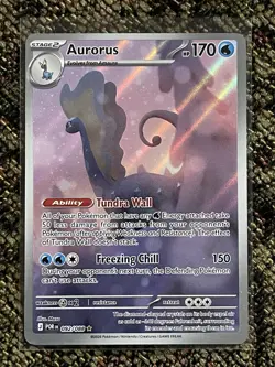 Pokemon TCG Perfect Order Illustration Rare Aurorus 092/088 - Image 1