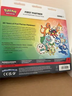 Pokemon TCG First Partner Illustration Collection Series 1 Promo Box English - Image 2