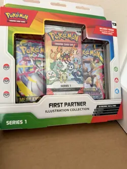 Pokemon TCG First Partner Illustration Collection Series 1 Promo Box English - Image 3