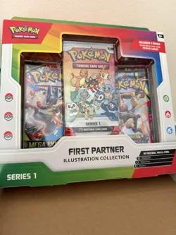 Pokemon TCG First Partner Illustration Collection Series 1 Promo Box English - Image 4