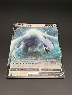 Pokemon Lugia V 138/195 Holo Swsh12: Sword & Shield Silver Tempest NM/M - Image 3