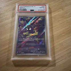 Gastly #80 Pokemon SV5k Wild Force PSA 10 Gem Mint NM Illustration Rare - Image 1