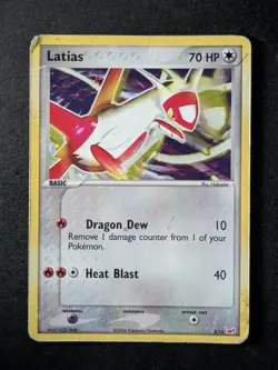 2024 Pokemon LATIAS #4/10 EX Trainer Kit Latias Half Deck Holo Fixed Rarity ENG - Image 1