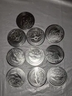 Pokemon 151 Mini Tin Energy Coins Complete - SET OF 10 - Image 2