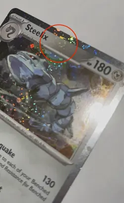 STEELIX 125/182 RARE COSMOS HOLOBLEED WITH 🌀 2X SWIRLS 🌀PARADOX RIFT POKEMON - Image 5