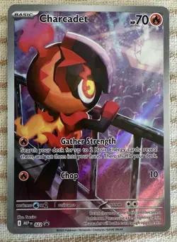 Pokemon TCG Charcadet 022 Me: Mega Evolution Promo Holo (Sealed) - Image 1