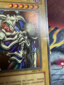 Yugioh! HP Summoned Skull - MRD-003 - Ultra Rare - 1st Edition Heavily Played, E - Image 3