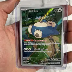 Snorlax - SVP051 SEALED 151 ETB Promo Illustration Rare Pokemon - NM/MT Pokemon - Image 2