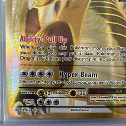 Dragonite EX Full Art XY Evolutions 106/108 - Image 4