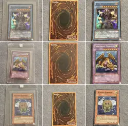 Konami Yu-Gi-Oh! CCG 3 Card Lot Demise Thousand Dragon Winged Kuriboh - Image 1