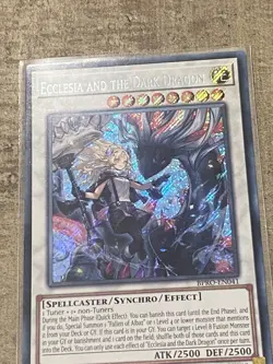 Ecclesia and the Dark Dragon - BPRO-EN041 - Secret Rare - 1st Edition - Yugioh - Image 3