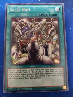 Yugioh! Sales Ban - BACH-EN063 - Secret Rare - 1st Edition - Image 1