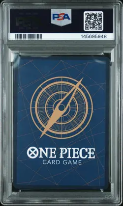 2022 ONE PIECE SHANKS ALTERNATE ART OP01-ROMANCE DAWN #120 PSA 10 - Image 2