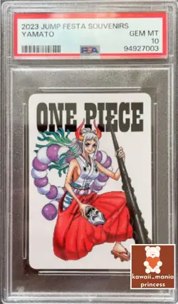 PSA10 One Piece Card Japanese Yamato Jump Festa Souvenirs 2023 Rare Not for Sale - Image 1