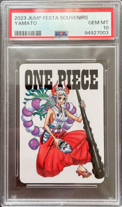 PSA10 One Piece Card Japanese Yamato Jump Festa Souvenirs 2023 Rare Not for Sale - Image 2
