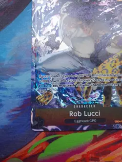 One Piece TCG Rob Lucci (Alternate Art) EB04-048 Adventure on Kami's Island Foil - Image 2