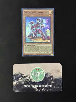 S-Force Retroactive - Yugioh BACH-EN017 1st Edition Super Rare NM - Image 1