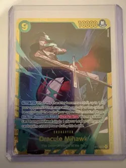 Dracule Mihawk | OP14-119 | One Piece | The Azure Sea’s Seven | Foil | SEC - Image 1