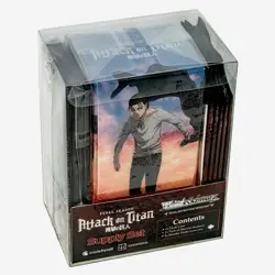 Weiß Weiss Schwarz Attack on Titan Final Season Supply Set Boosters Sleeves New - Image 1
