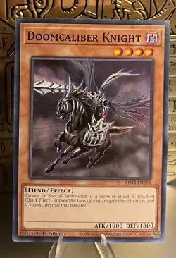 Doomcaliber Knight LDS3-EN005 Legendary Duelists 1st Ed. Yugioh! Common NM - Image 1