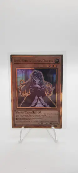Yugioh - Ghost Belle & Haunted Mansion MAGO-EN012 1st Edition Premium Gold NM - Image 1