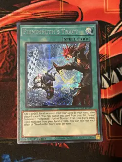 Yugioh! Fiendsmith's Tract 2025 Mega-Pack MP25-EN093 Prismatic Secret Rare NM - Image 1