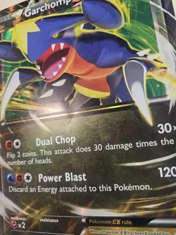 Garchomp EX Rare Jumbo Promo Card XY09 Oversized 2014 Pokemon TCG Ships Next Day - Image 3