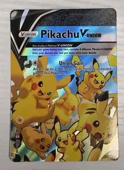 Pokemon TCG - Pikachu V-Union - SWSH139 - 142 - Celebrations Promo 4 Card Set NM - Image 3