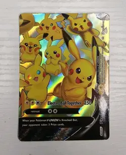 Pokemon TCG - Pikachu V-Union - SWSH139 - 142 - Celebrations Promo 4 Card Set NM - Image 5