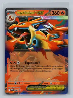 Mega Charizard Y ex - 030 030 Holo Promo ME: Mega Evolution Promo Pokemon NM - Image 1