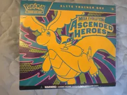 Pokemon Elite Trainer Box Mega Evolution Ascended Heroes Dragonite Zekrom 2024 - Image 1