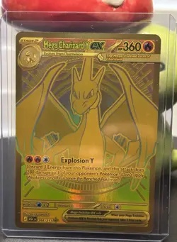Mega Charizard Y EX *HYPER RARE* 294/217 Ascended Heroes Pokemon TCG - Image 1