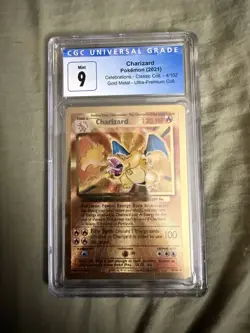 CGC 9 MINT Charizard 4/102 Pokemon Celebrations 25th anniversary - Image 1