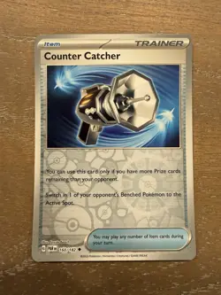 2023 Pokemon Paradox Rift Counter Catcher 160/182 Reverse Holo New - Image 1