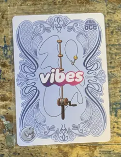 Vibes TCG 2025 National NSCC Promo Card - Be A Lil Evil - Pudgy Penguins Mantel - Image 3