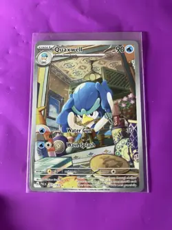 Quaxwell 207/193 (Illustration Rare) Paldea Evolved Near Mint - FREE SHIPPING - Image 1