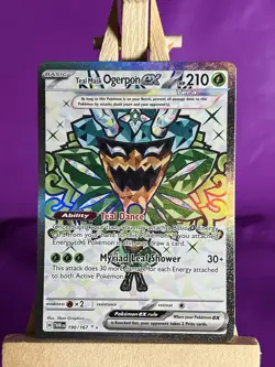 Teal Mask Ogerpon ex - 190/167 Ultra Rare SV06: Twilight Masquerade Pokemon TCG - Image 1
