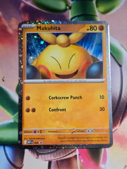 Makuhita - 068 068 Holo Promo ME: Mega Evolution Promo Pokemon Near Mint - Image 1