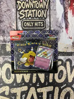 Pokemon Scarlet & Violet Paldean Fates Tech Sticker Collection Pack Sealed - Image 1