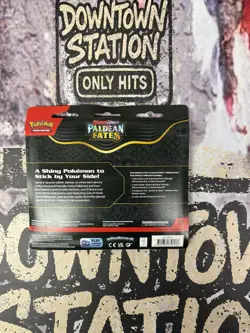 Pokemon Scarlet & Violet Paldean Fates Tech Sticker Collection Pack Sealed - Image 2